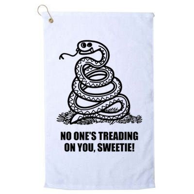 No One's Treading On You Sweetie Golf Towel