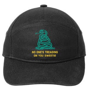 No Ones Treading On You Sweetie Snake 7-Panel Snapback Hat