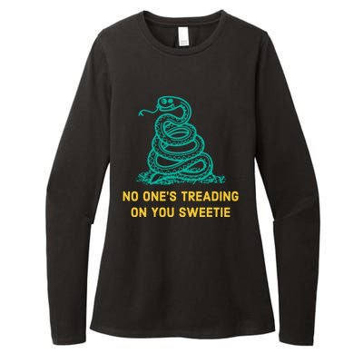 No Ones Treading On You Sweetie Snake Womens CVC Long Sleeve Shirt