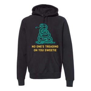 No Ones Treading On You Sweetie Snake Premium Hoodie