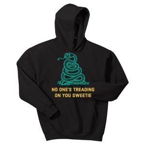 No Ones Treading On You Sweetie Snake Kids Hoodie