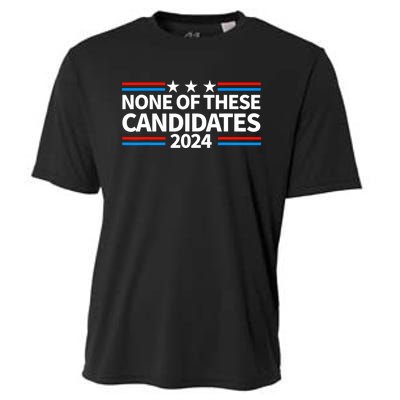 None Of These Candidates 2024 Funny Nevada President Cooling Performance Crew T-Shirt