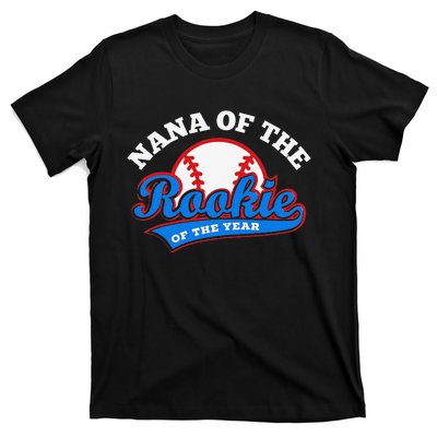 Nana of the Rookie of the Year Baseball Grandma T-Shirt