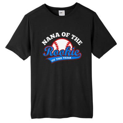 Nana of the Rookie of the Year Baseball Grandma Tall Fusion ChromaSoft Performance T-Shirt