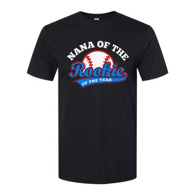 Nana of the Rookie of the Year Baseball Grandma Softstyle CVC T-Shirt