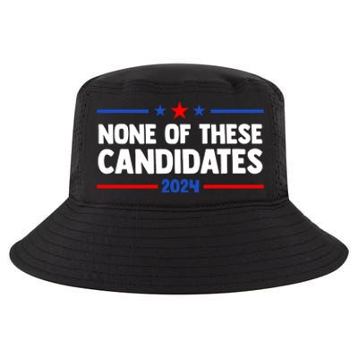 None Of These Candidates 2024 Funny Nevada President Cool Comfort Performance Bucket Hat