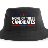 None Of These Candidates 2024 Funny Nevada President Sustainable Bucket Hat