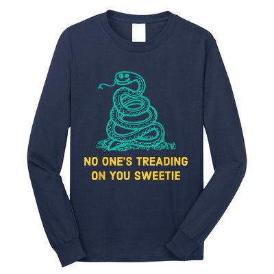 No One's Treading On You Sweetie Snake Long Sleeve Shirt