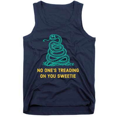 No One's Treading On You Sweetie Snake Tank Top