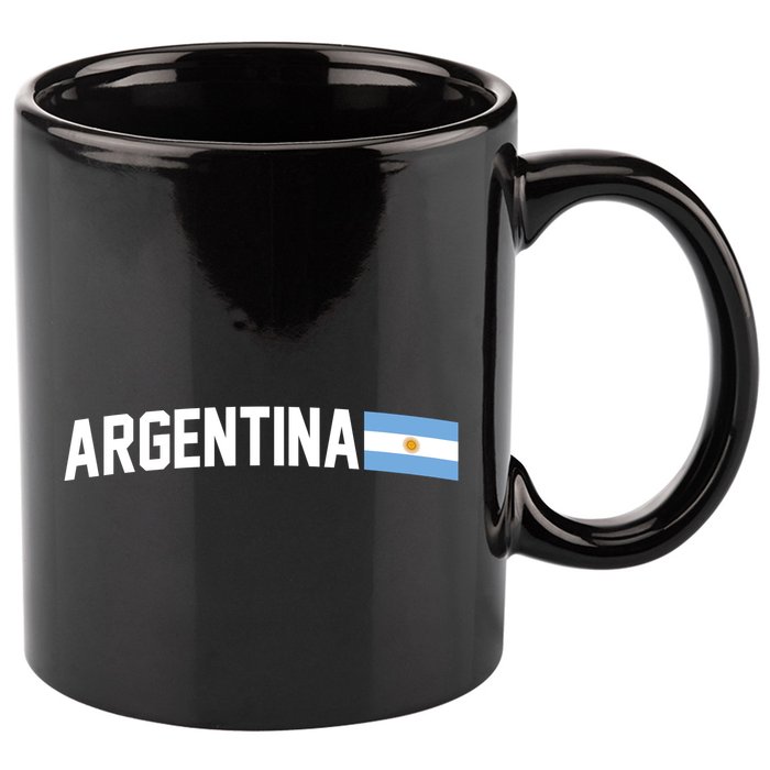 Nations Of The World Argentina 11oz C Handle Ceramic Mug