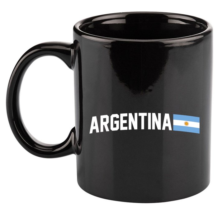 Nations Of The World Argentina 11oz C Handle Ceramic Mug