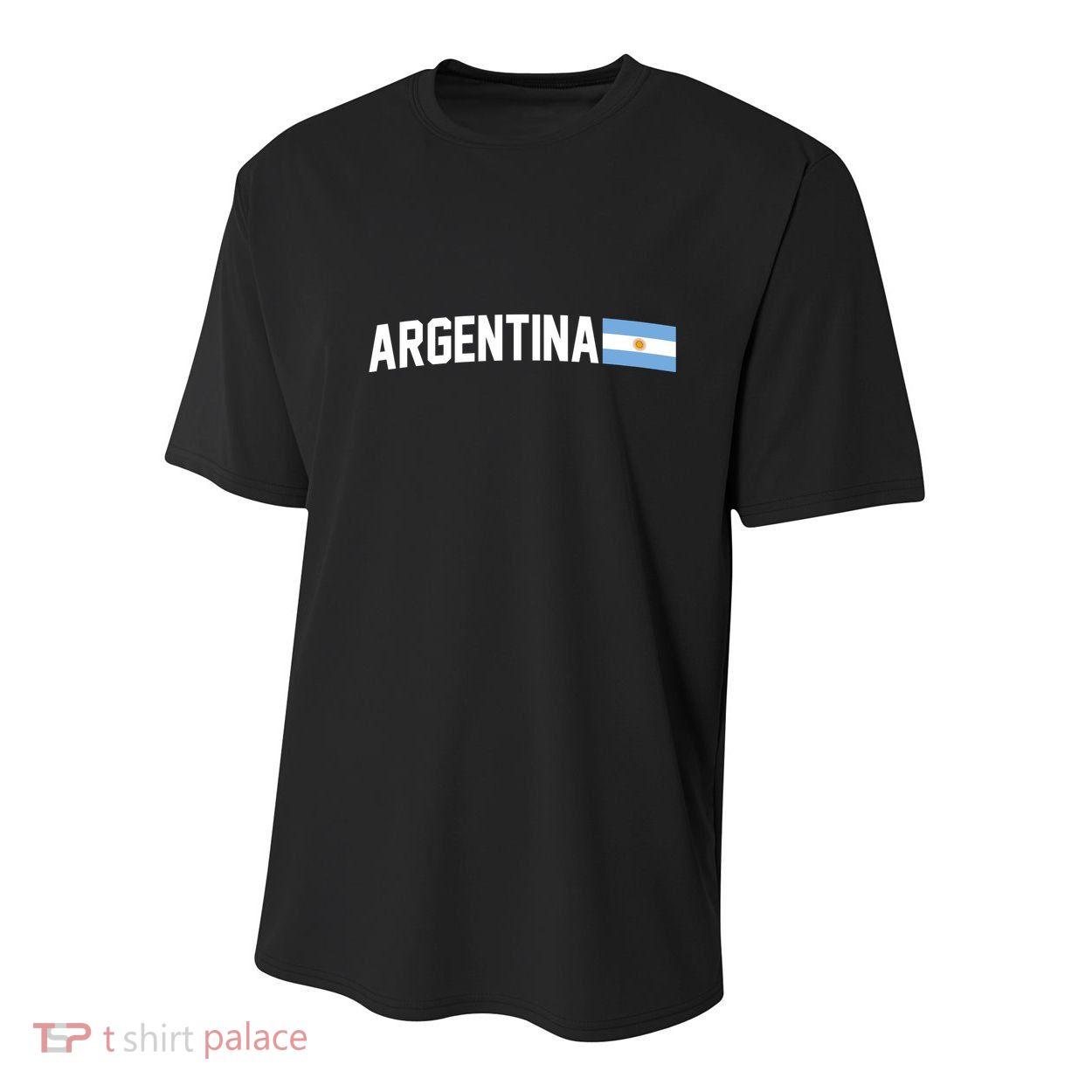 Nations Of The World Argentina Youth Performance Sprint T-Shirt