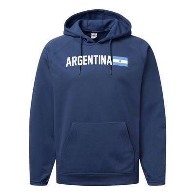 Nations Of The World Argentina Performance Fleece Hoodie