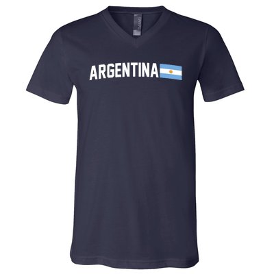 Nations Of The World Argentina V-Neck T-Shirt