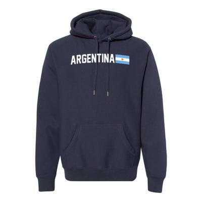 Nations Of The World Argentina Premium Hoodie