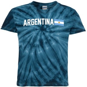 Nations Of The World Argentina Kids Tie-Dye T-Shirt