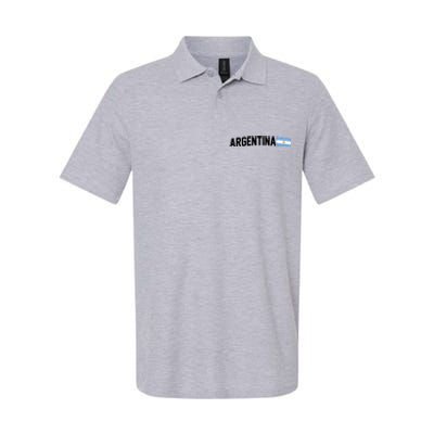 Nations Of The World Argentina Softstyle Adult Sport Polo