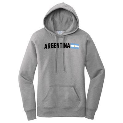 Nations Of The World Argentina Women's Pullover Hoodie