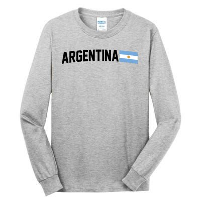 Nations Of The World Argentina Tall Long Sleeve T-Shirt