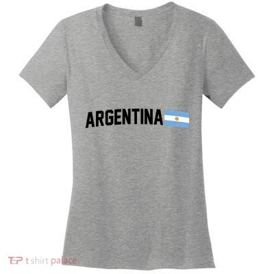 Nations Of The World Argentina Women's V-Neck T-Shirt