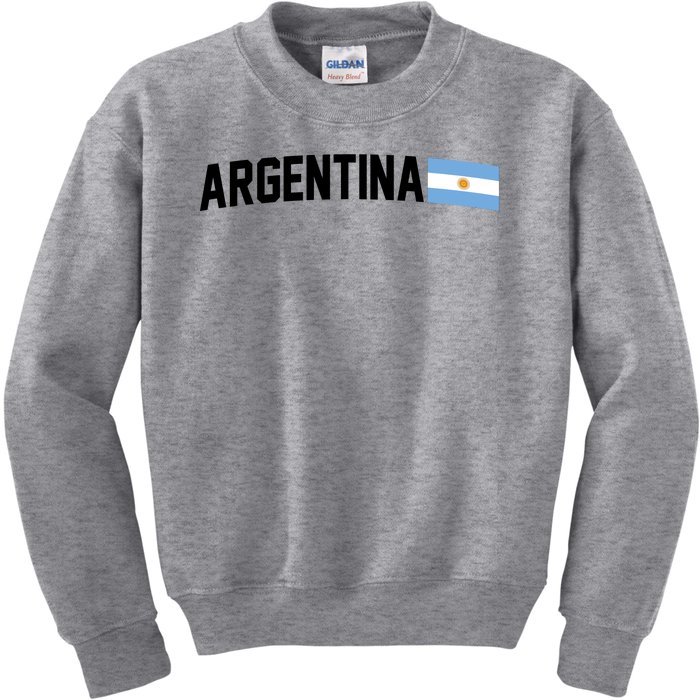 Nations Of The World Argentina Kids Sweatshirt