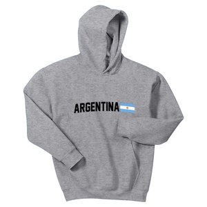 Nations Of The World Argentina Kids Hoodie