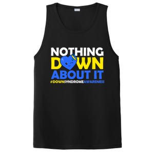 Nothing Down About It Down Syndrome Awareness PosiCharge Competitor Tank