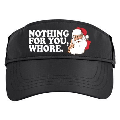 Nothing For You Whore X-Mas Naughty Santa Adult Drive Performance Visor