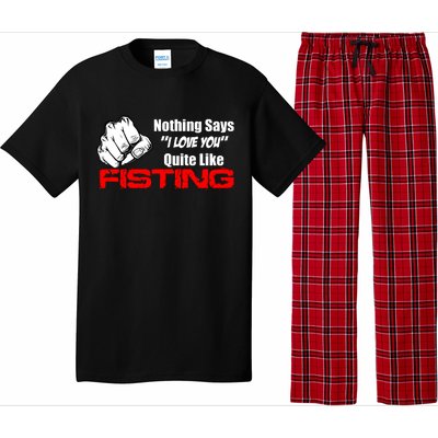 Nothing Says I Love You Quite Like Fisting Pajama Set