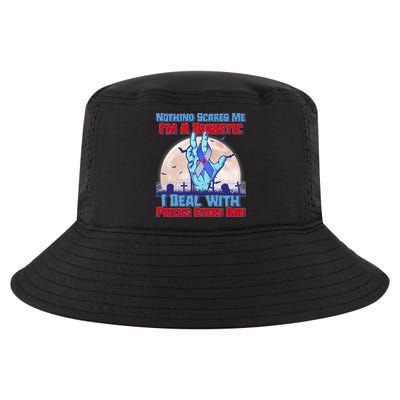 Nothing Scares Me I'm A Diabetic I Deal With Pricks Every Day Cool Comfort Performance Bucket Hat