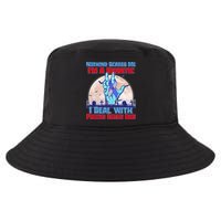 Nothing Scares Me I'm A Diabetic I Deal With Pricks Every Day Cool Comfort Performance Bucket Hat