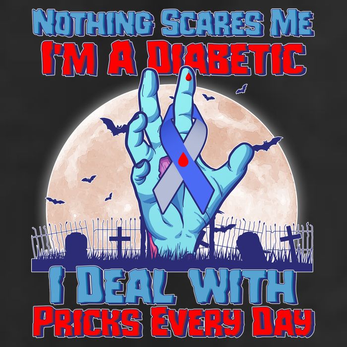 Nothing Scares Me I'm A Diabetic I Deal With Pricks Every Day Cool Comfort Performance Bucket Hat