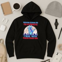 Nothing Scares Me I'm A Diabetic I Deal With Pricks Every Day Hoodie