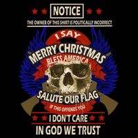 Notice The Owner Of This Shirt Is Politically Incorrect Womens T-Shirt