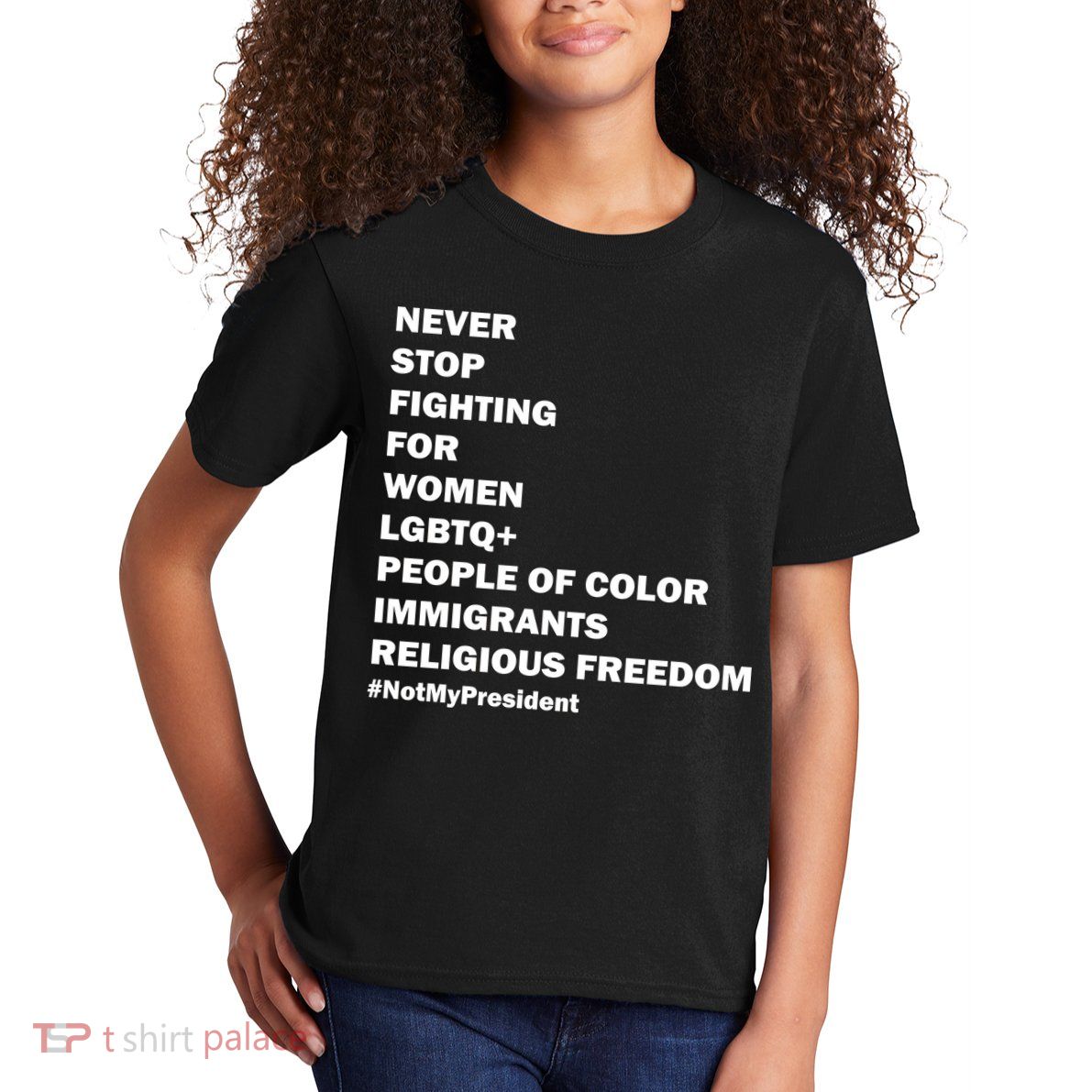 #NotMyPresident Not My President Quote Kids T-Shirt