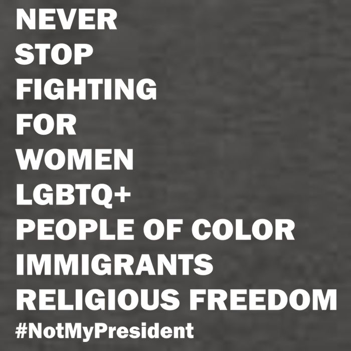 #NotMyPresident Not My President Quote Vector Backpack