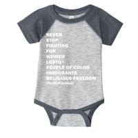 #NotMyPresident Not My President Quote Infant Baby Jersey Bodysuit