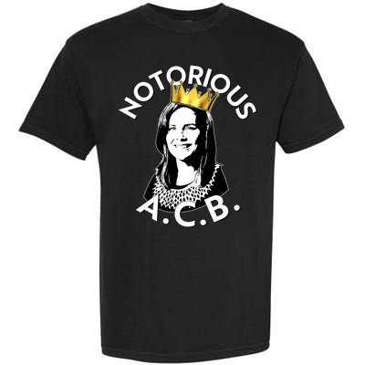 Notorious A.C.B. Amy Coney Barrett Supreme Court  Garment-Dyed Heavyweight T-Shirt