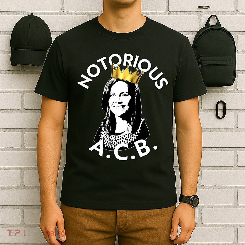 Notorious A.C.B. Amy Coney Barrett Supreme Court  T-Shirt