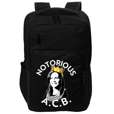 Notorious A.C.B. Amy Coney Barrett Supreme Court  Impact Tech Backpack
