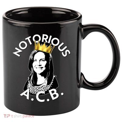 Notorious A.C.B. Amy Coney Barrett Supreme Court  11oz C Handle Ceramic Mug