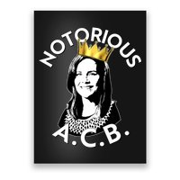 Notorious A.C.B. Amy Coney Barrett Supreme Court  Poster