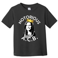 Notorious A.C.B. Amy Coney Barrett Supreme Court  Toddler T-Shirt