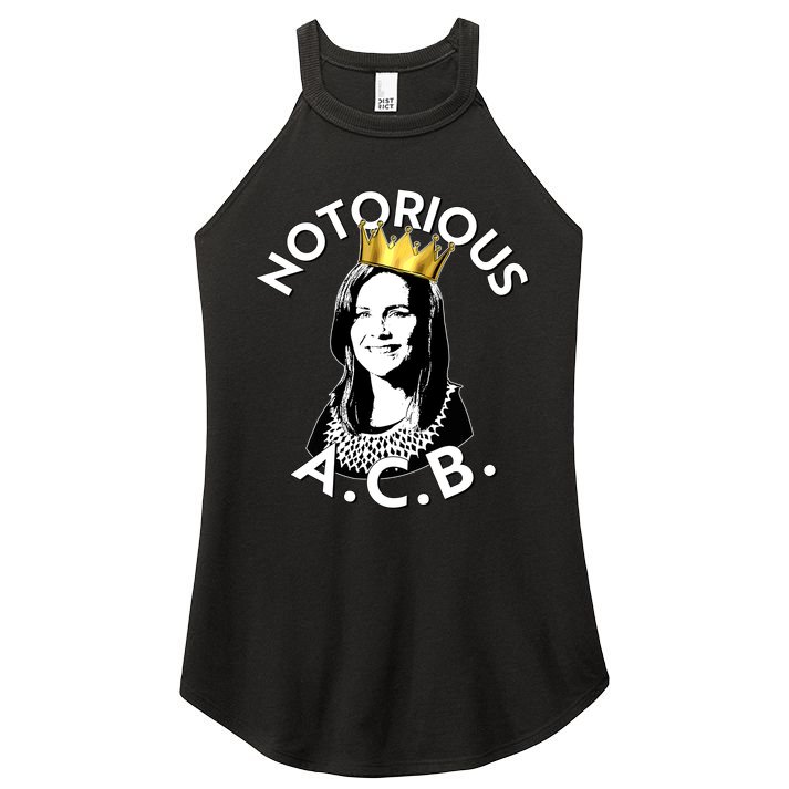 Notorious A.C.B. Amy Coney Barrett Supreme Court  Women's Perfect Tri Rocker Tank