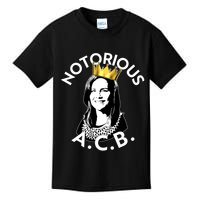 Notorious A.C.B. Amy Coney Barrett Supreme Court  Kids T-Shirt