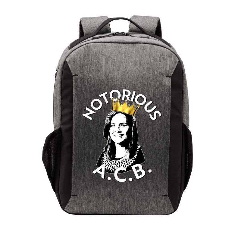 Notorious A.C.B. Amy Coney Barrett Supreme Court  Vector Backpack