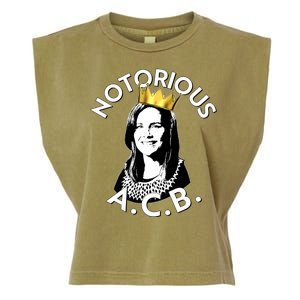 Notorious A.C.B. Amy Coney Barrett Supreme Court  Garment-Dyed Women's Muscle Tee