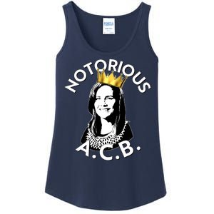 Notorious A.C.B. Amy Coney Barrett Supreme Court  Ladies Essential Tank