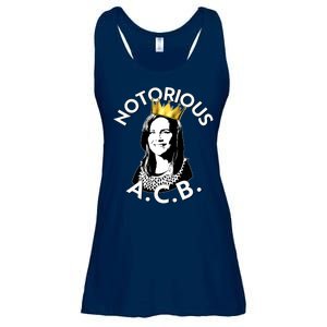 Notorious A.C.B. Amy Coney Barrett Supreme Court  Ladies Essential Flowy Tank