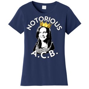 Notorious A.C.B. Amy Coney Barrett Supreme Court  Women's T-Shirt